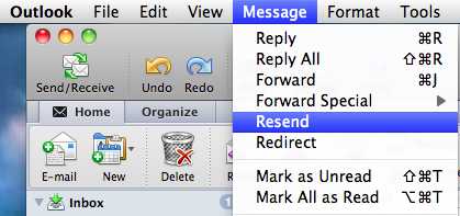 create poll in outlook 2011 for mac